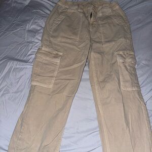 Tan Cargo American Eagle pants for women